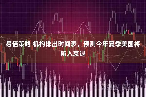 易倍策略 机构排出时间表,预测今年夏季美国将陷入衰退